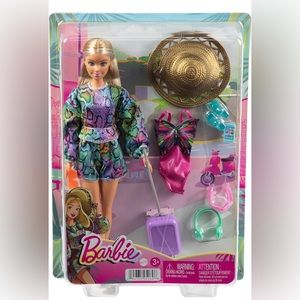 Travel Barbie Holiday Vacation Luggage Accessories NWT gifts for kids Christmas